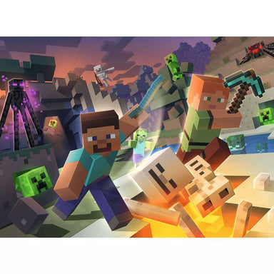 Monster Minecraft 100 Piece Puzzle