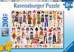 Flowers and Friends 200 Piece Puzzle