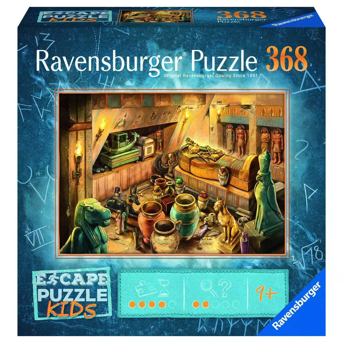 Kid's Escape Puzzle: Ancient Egypt Terror in the Tomb 368 Piece Puzzle