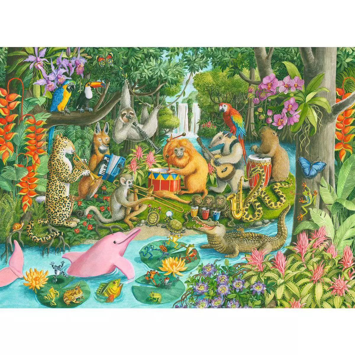 Rainforest River Band 100 Piece Puzzle