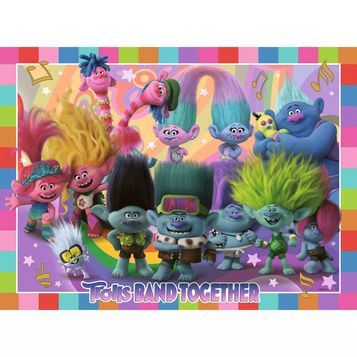 RAV Trolls Band Together 100 Piece Puzzle