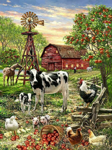 Barnyard Animals 36 Piece Puzzle