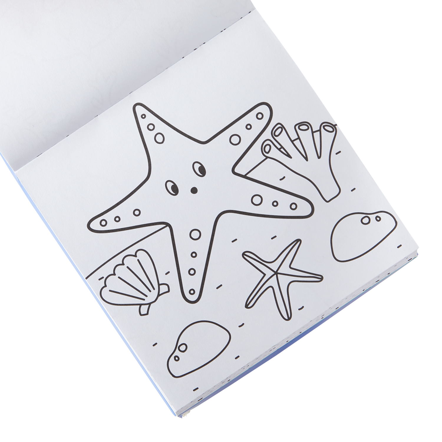 OOLY Carry Along! Coloring Book and Crayon Set - Sea Life - Set of 9 Crayons