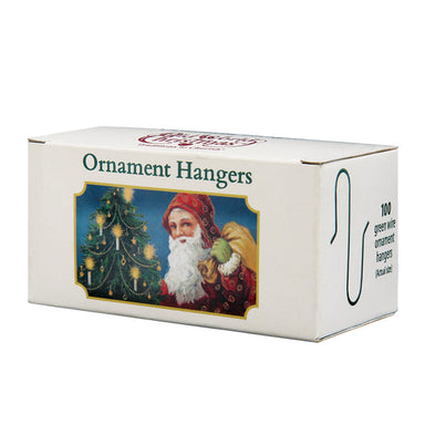 Old World Christmas Green Wire Ornament Hangers