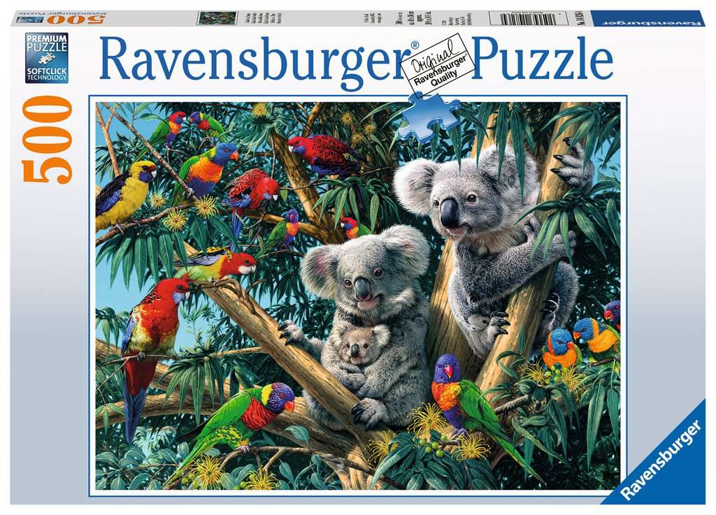 Koalas in a Tree 500 Piece Puzzle