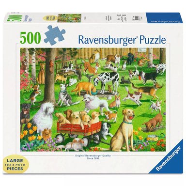 At the Dog Park 500 Piece Large Format Puzzle