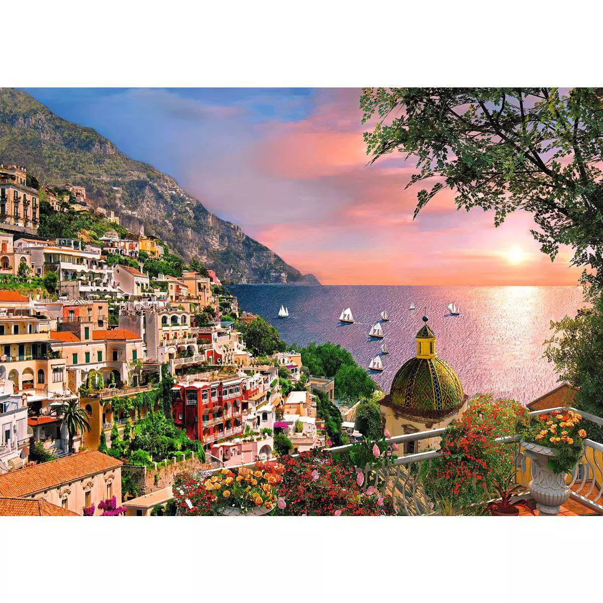 Positano 500 Piece Large Format Puzzle