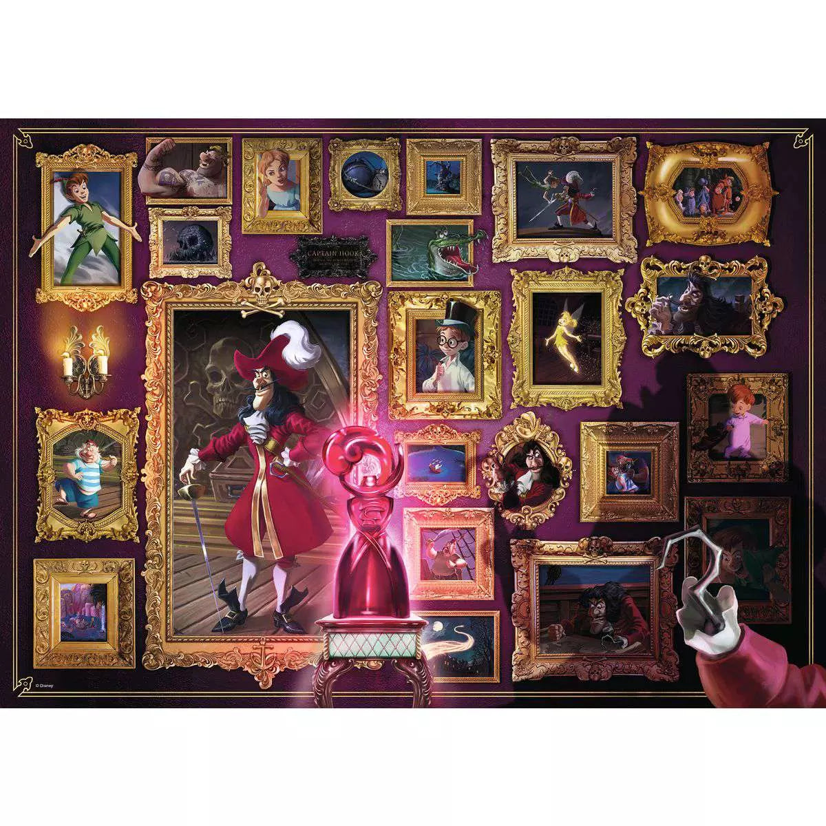 Disney Villainous: Captain Hook 1000 Piece Puzzle