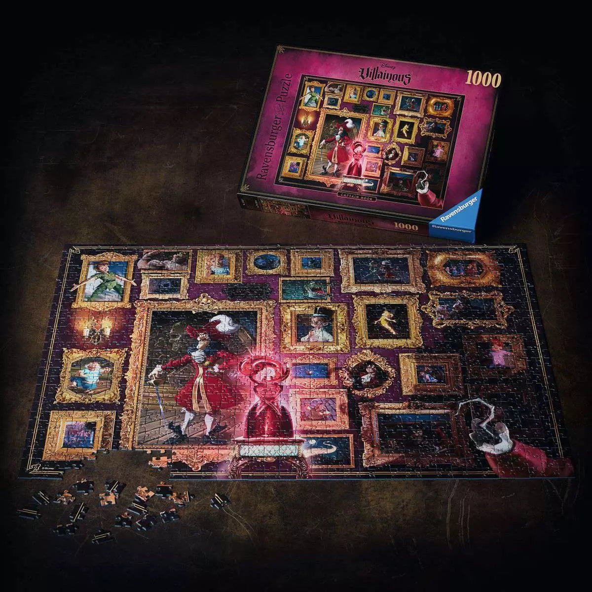 Disney Villainous: Captain Hook 1000 Piece Puzzle