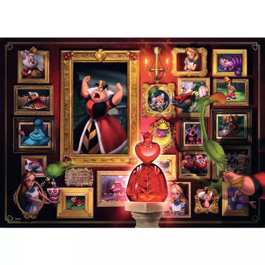 Disney Villainous: Queen of Hearts 1000 Piece Puzzle