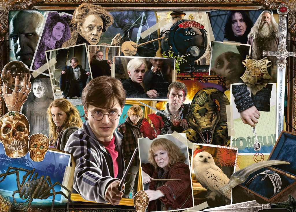 Harry Potter vs Voldemort 1000 Piece Puzzle    
