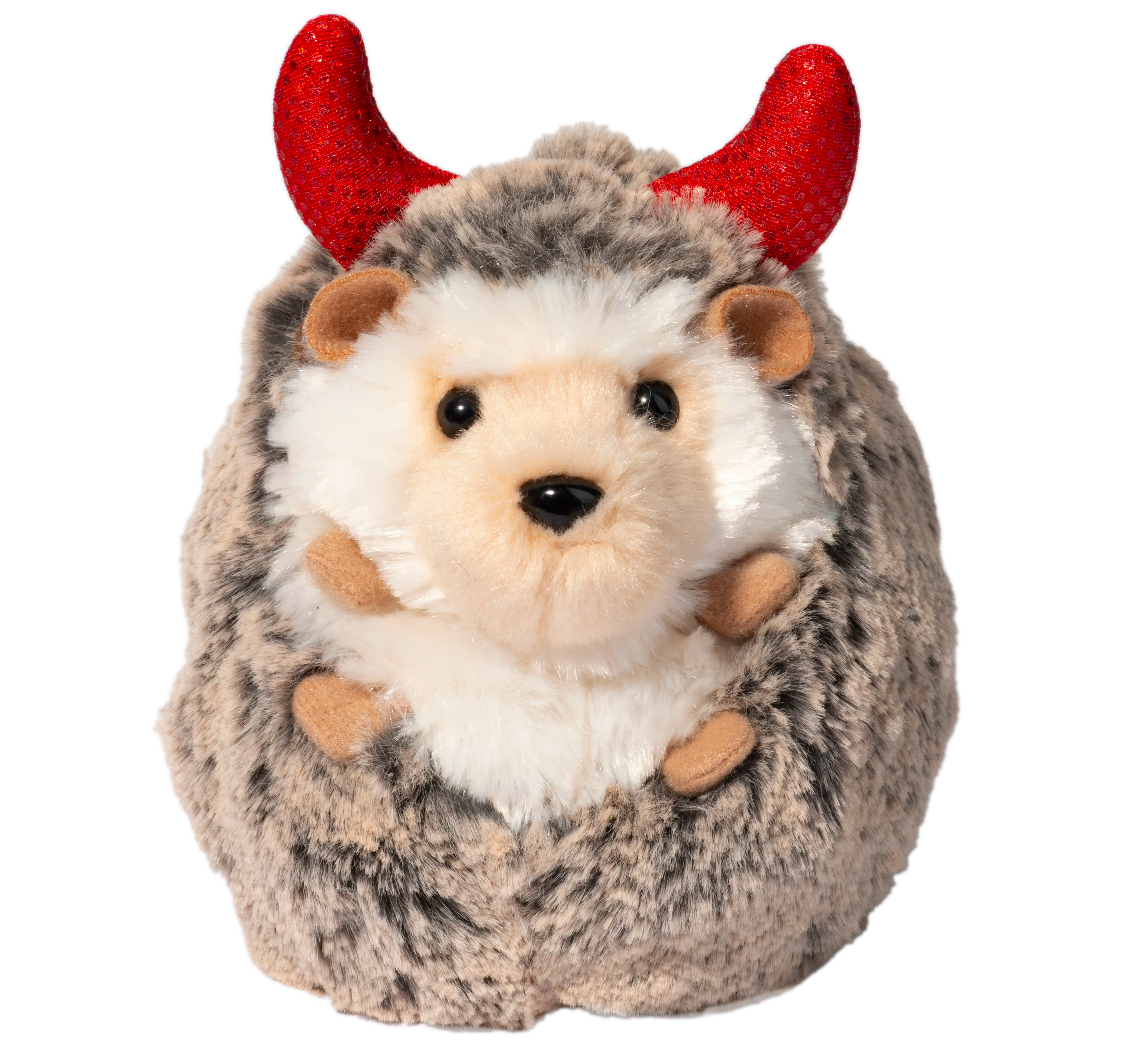 Spunky Hedgehog with Devil Horns