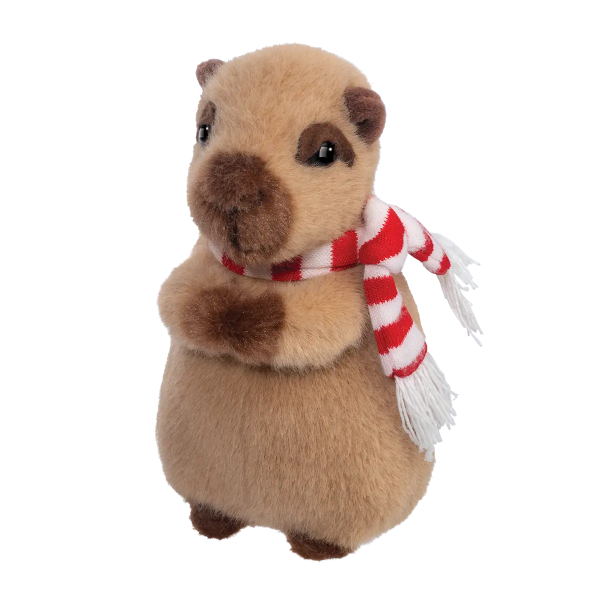 Capybara With Striped Scarf