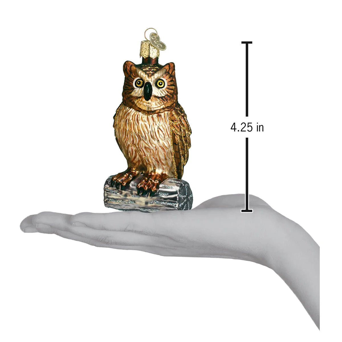 Old World Christmas Wise Old Owl Ornament