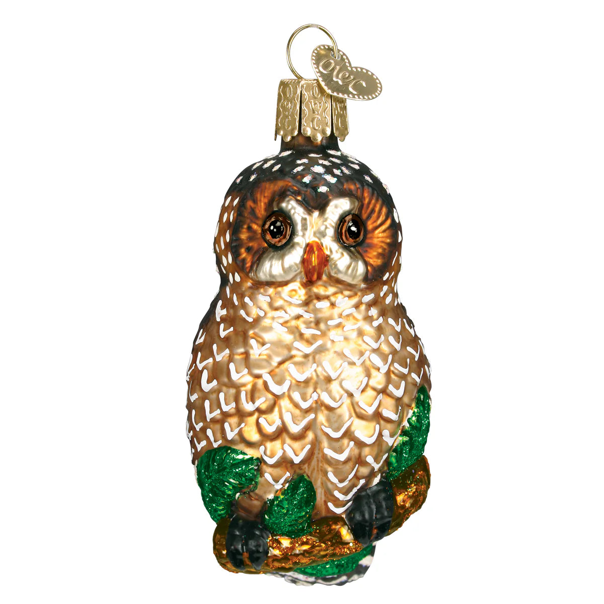 Old World Christmas Spotted Owl Ornament