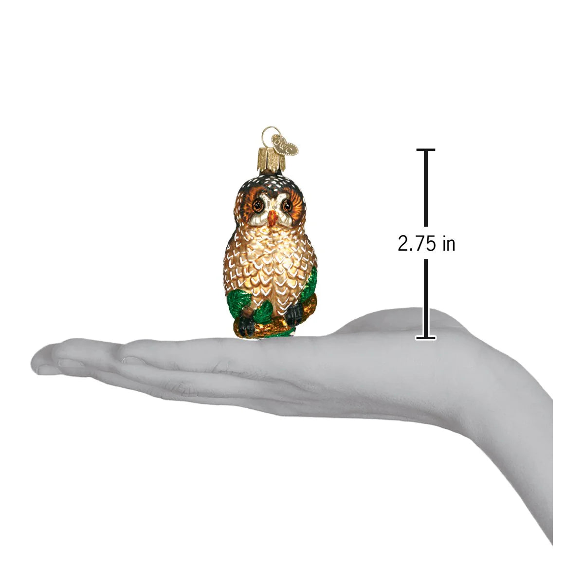 Old World Christmas Spotted Owl Ornament