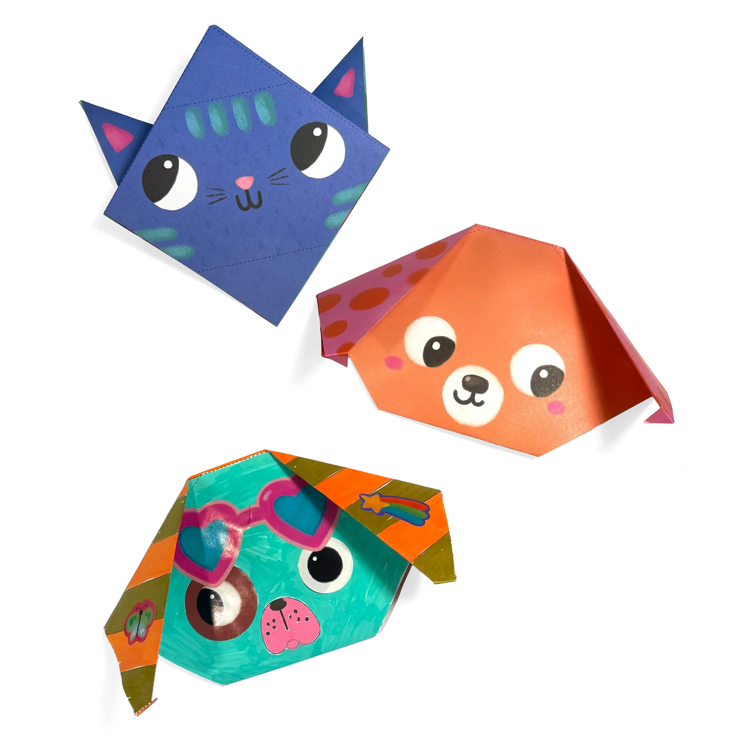 OOLY DIY Pet Pals Origami Activity Kit - 24 Designs