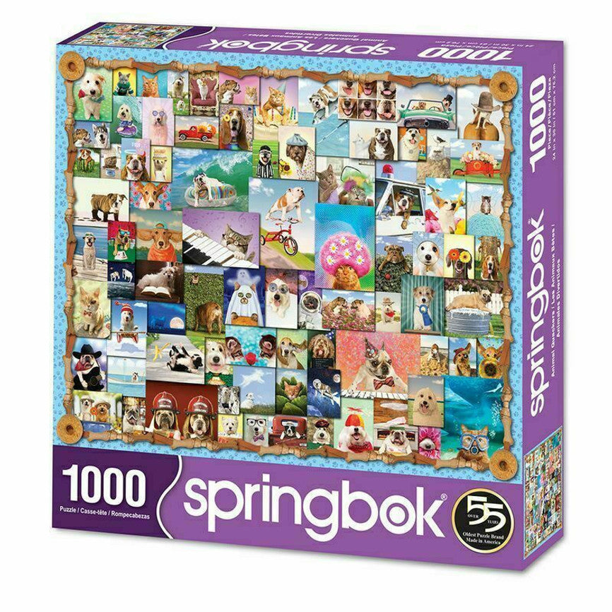 Animal Quackers 1000 Piece Puzzle
