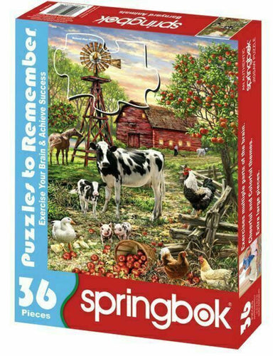 Barnyard Animals 36 Piece Puzzle