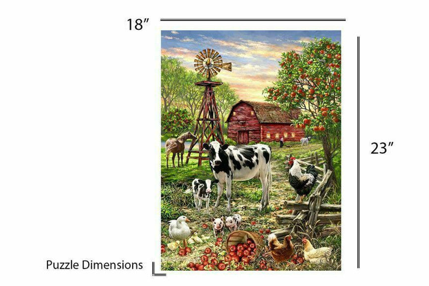 Barnyard Animals 36 Piece Puzzle