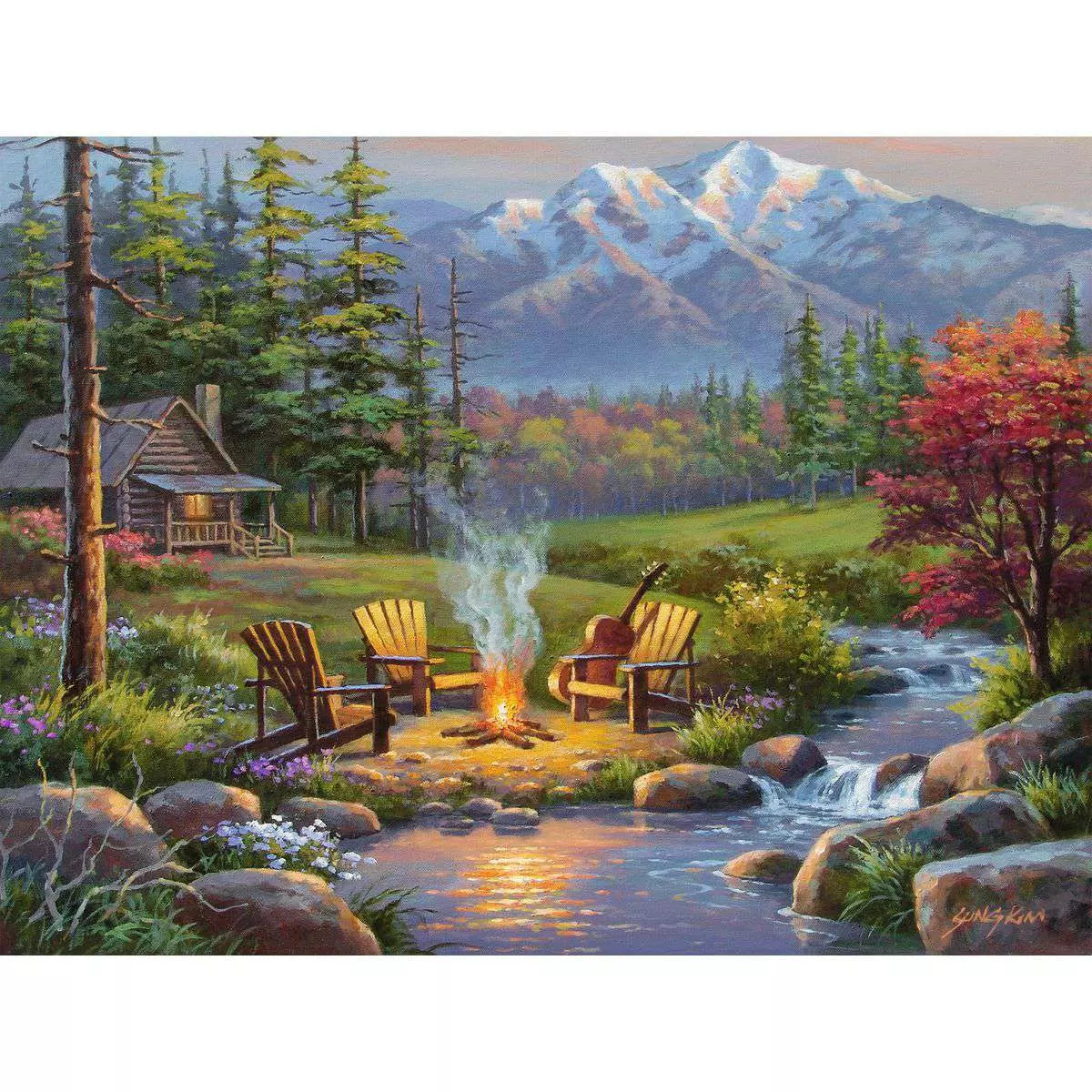 Riverside Livingroom 750 Piece Large Format Puzzle