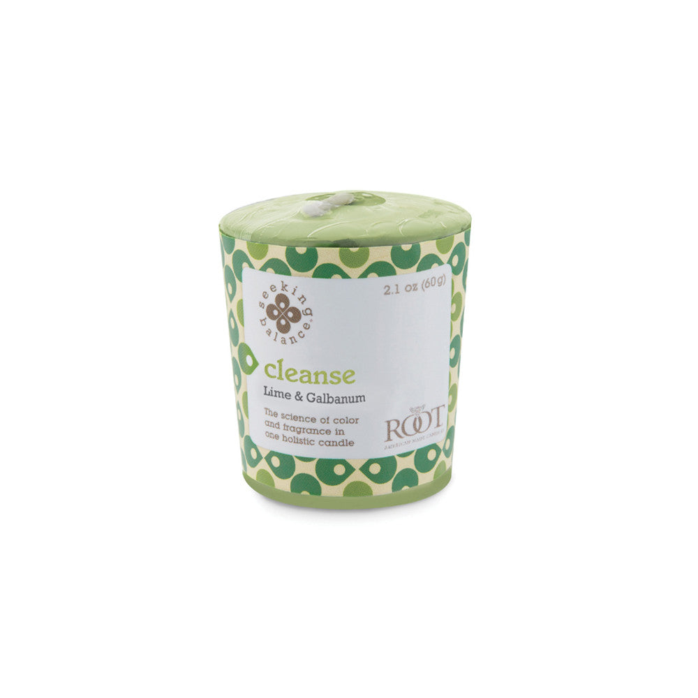 Root Candles Seeking Balance Votive - Cleanse