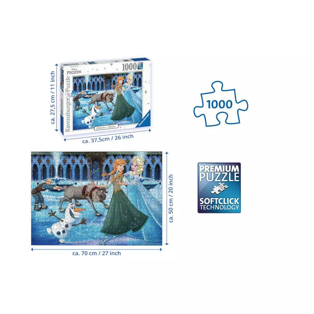Disney Frozen 1000 Piece Puzzle