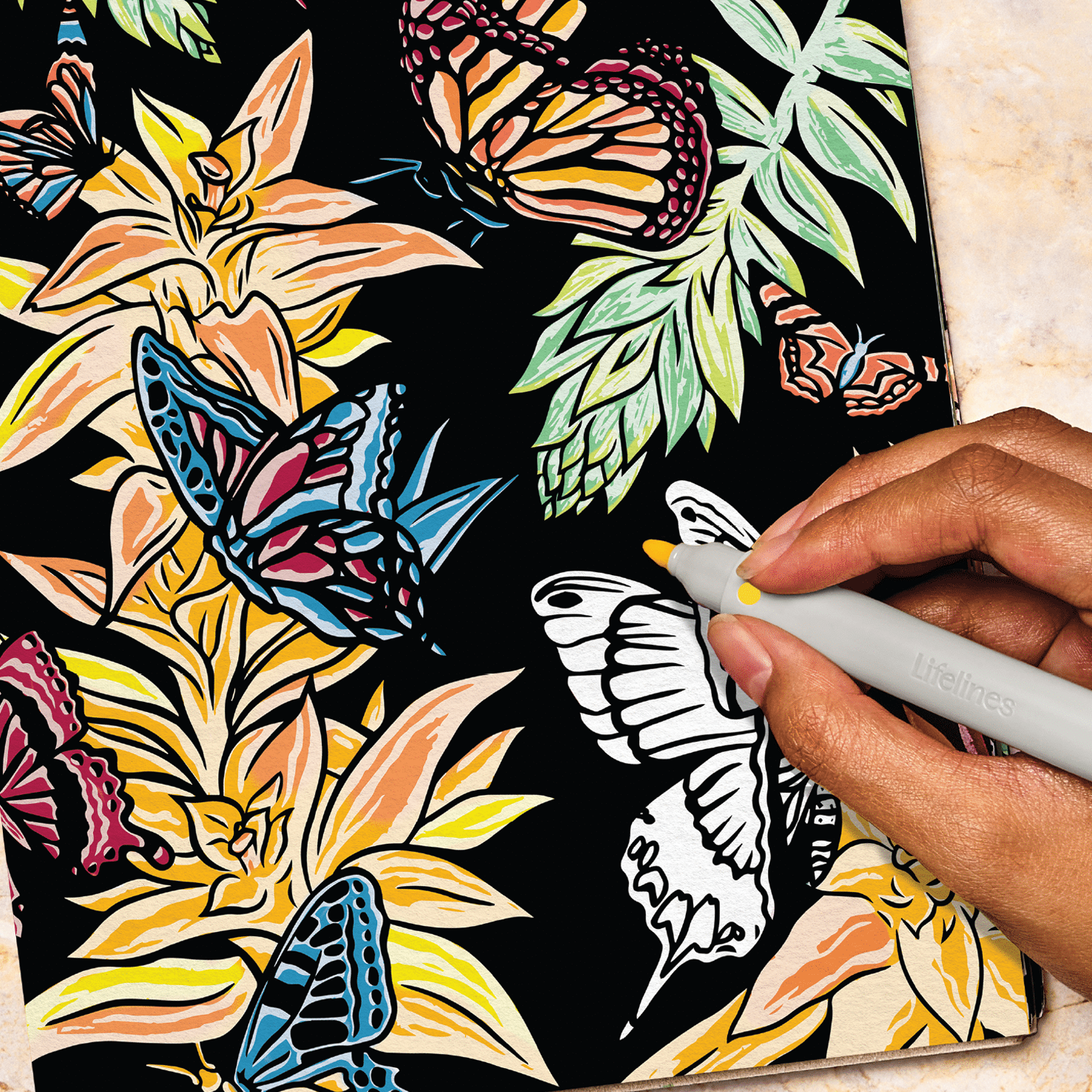 LFELNE FlowArt - Hidden Patterns - Animals
