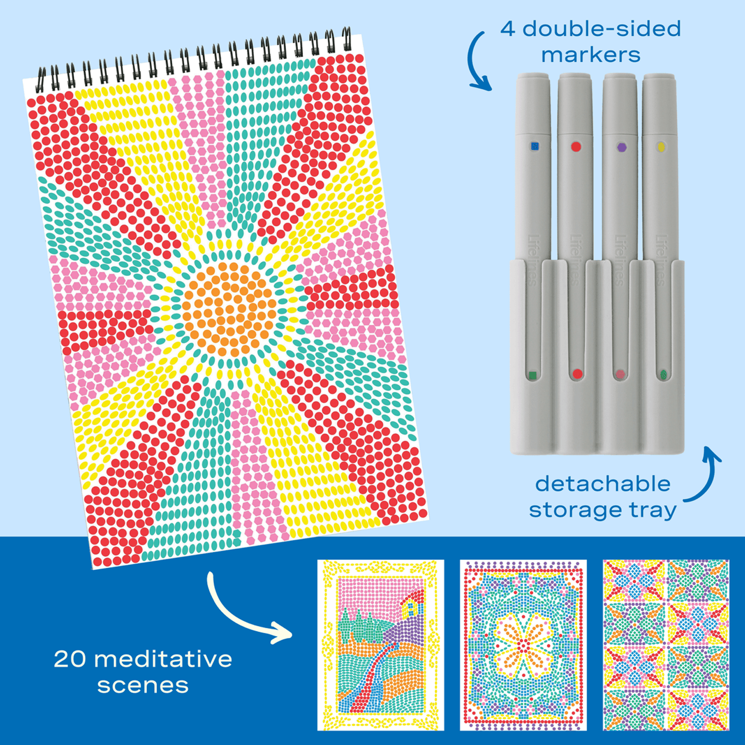LFELNE FlowArt - Stamp by Shape - Mediterranean