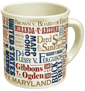 Landmark Supreme Court Cases Changing Mug