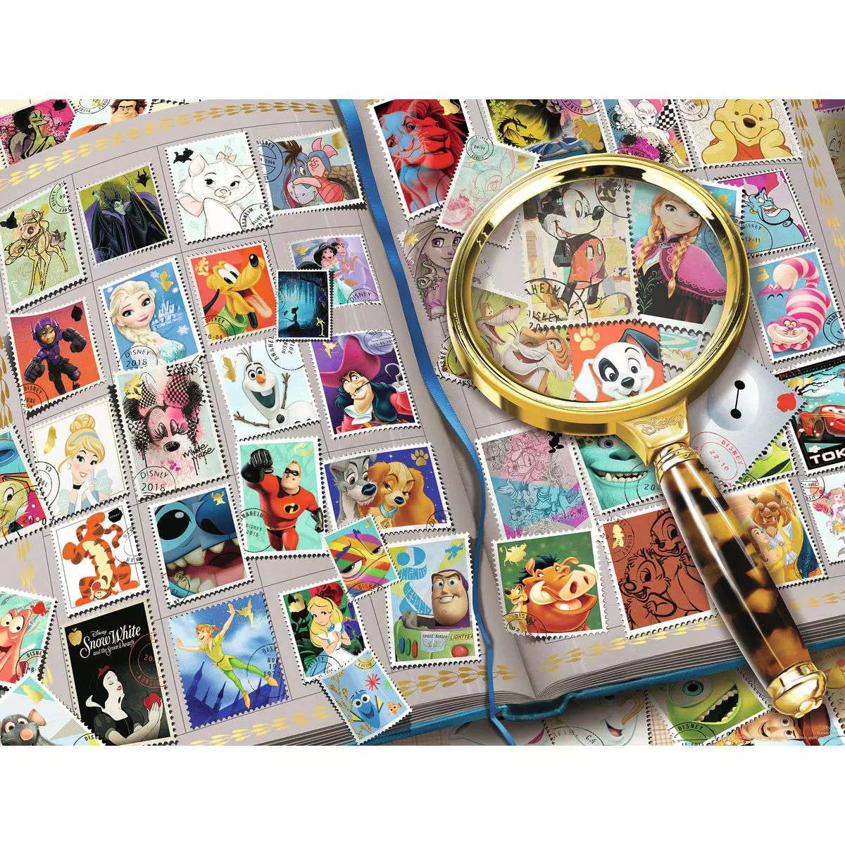 My Favorite Stamps 2000 Piece Disney Puzzle