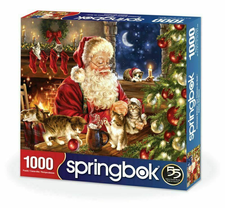 Christmas Kittens 1000 Piece Puzzle