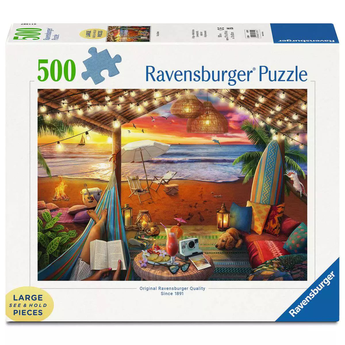 Cozy Cabana 500 Piece Large Format Puzzle