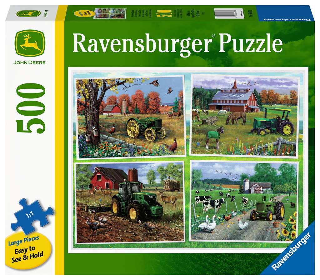 John Deere Classic Large Format 500 Piece Puzzle    