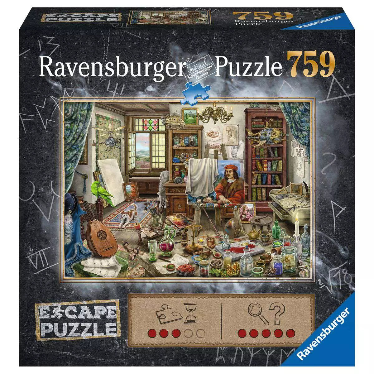 Escape Puzzle: Artist's Studio 759 Piece Puzzle