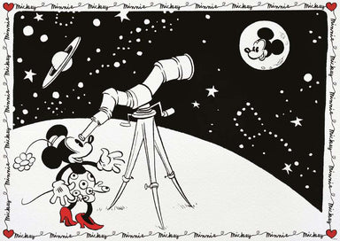 Disney Treasures From The Vault Minnie Mouse & Mickey Mouse 1000 Piece Puzzle    