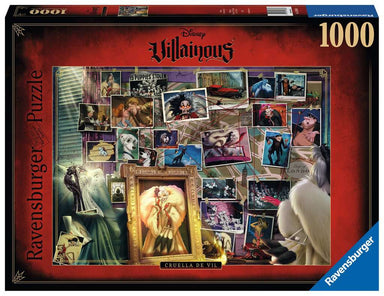 Disney Villainous: Cruella De Vil 1000 Piece Puzzle