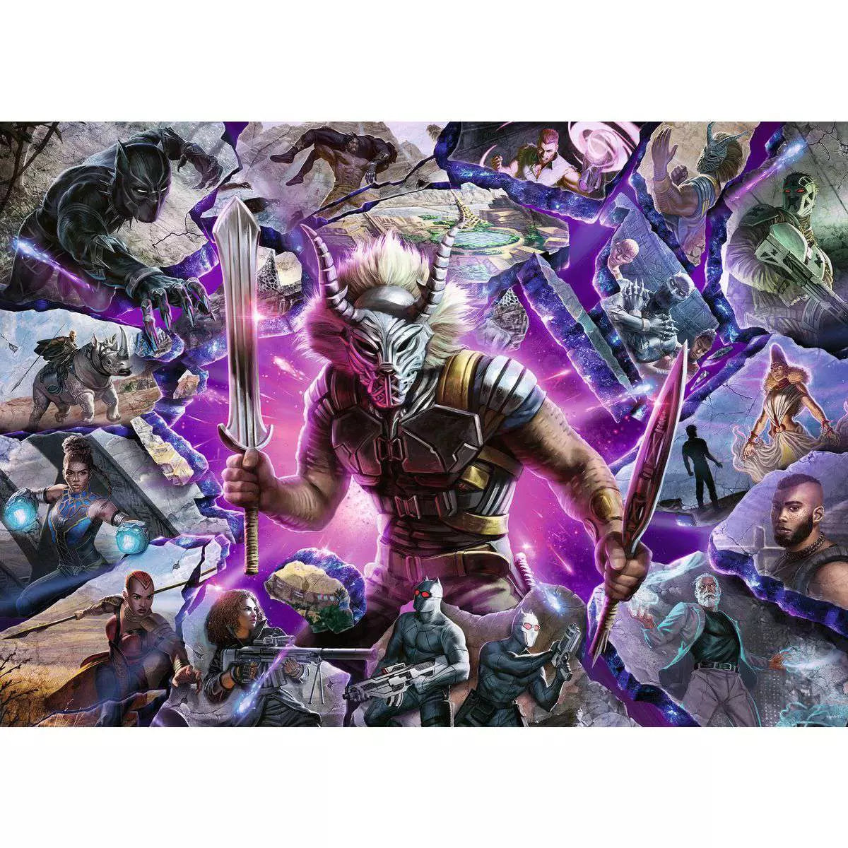 Marvel Villainous: Killmonger 1000 Piece Puzzle