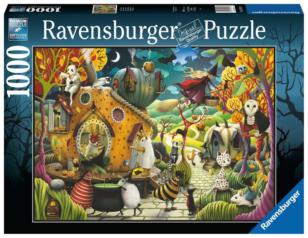 Happy Halloween 1000 Piece Puzzle    