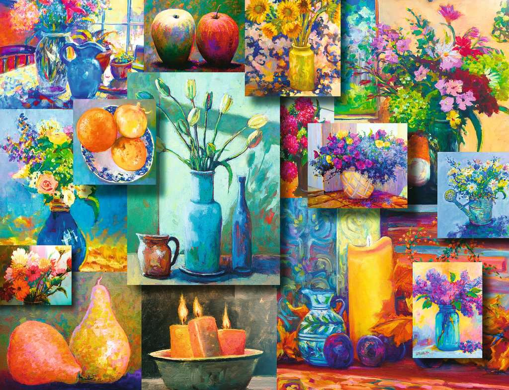 Still Life Beauty 2000 Piece Puzzle    