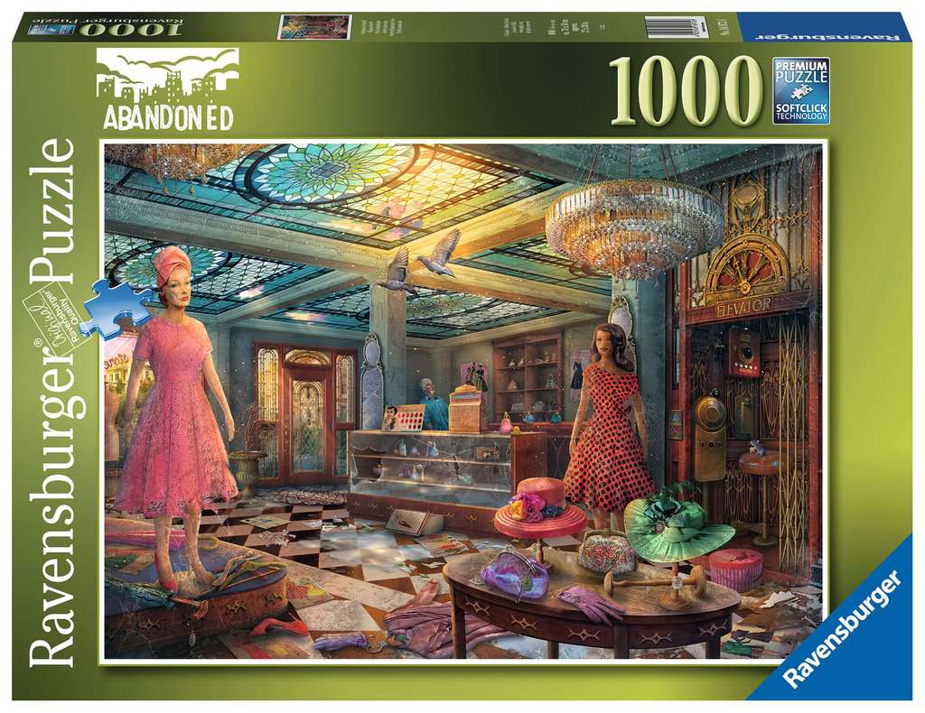 Abandoned Series: Deserted Department Store 1000 Piece Puzzle
