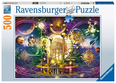 Golden Solar System 500 Piece Puzzle    