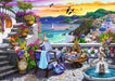 Santorini Sunset 300 Piece Large Format Puzzle