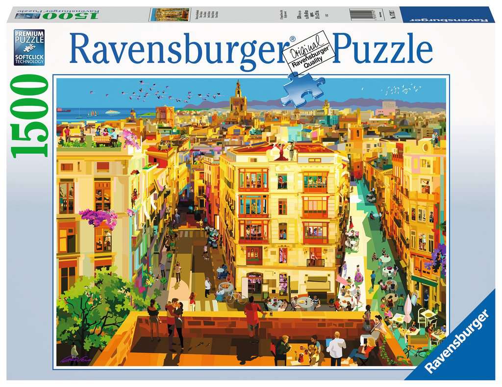 Dining In Valencia 1500 Piece Puzzle    
