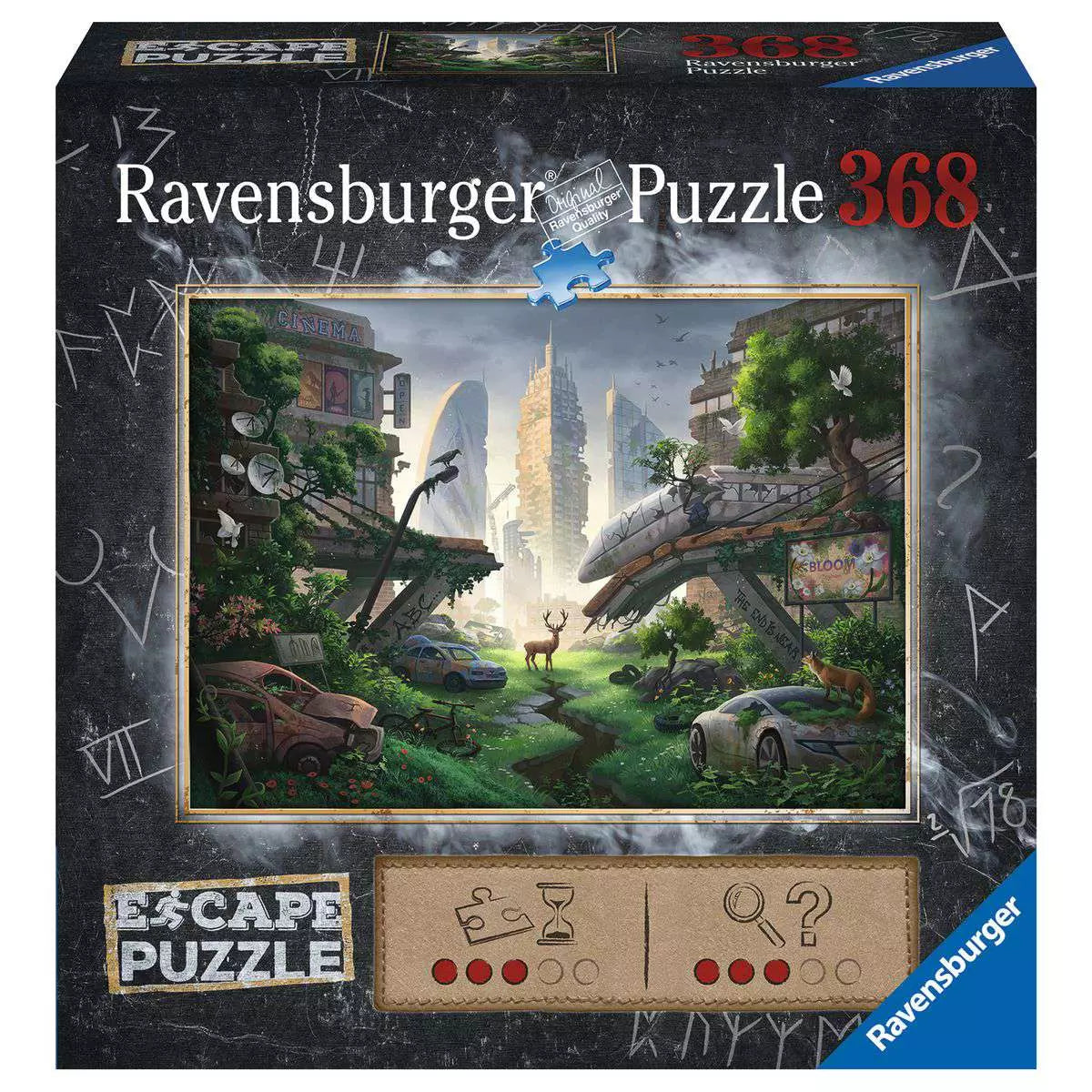 RAV Escape Puzzle: Desolated City 368 Piece Puzzle