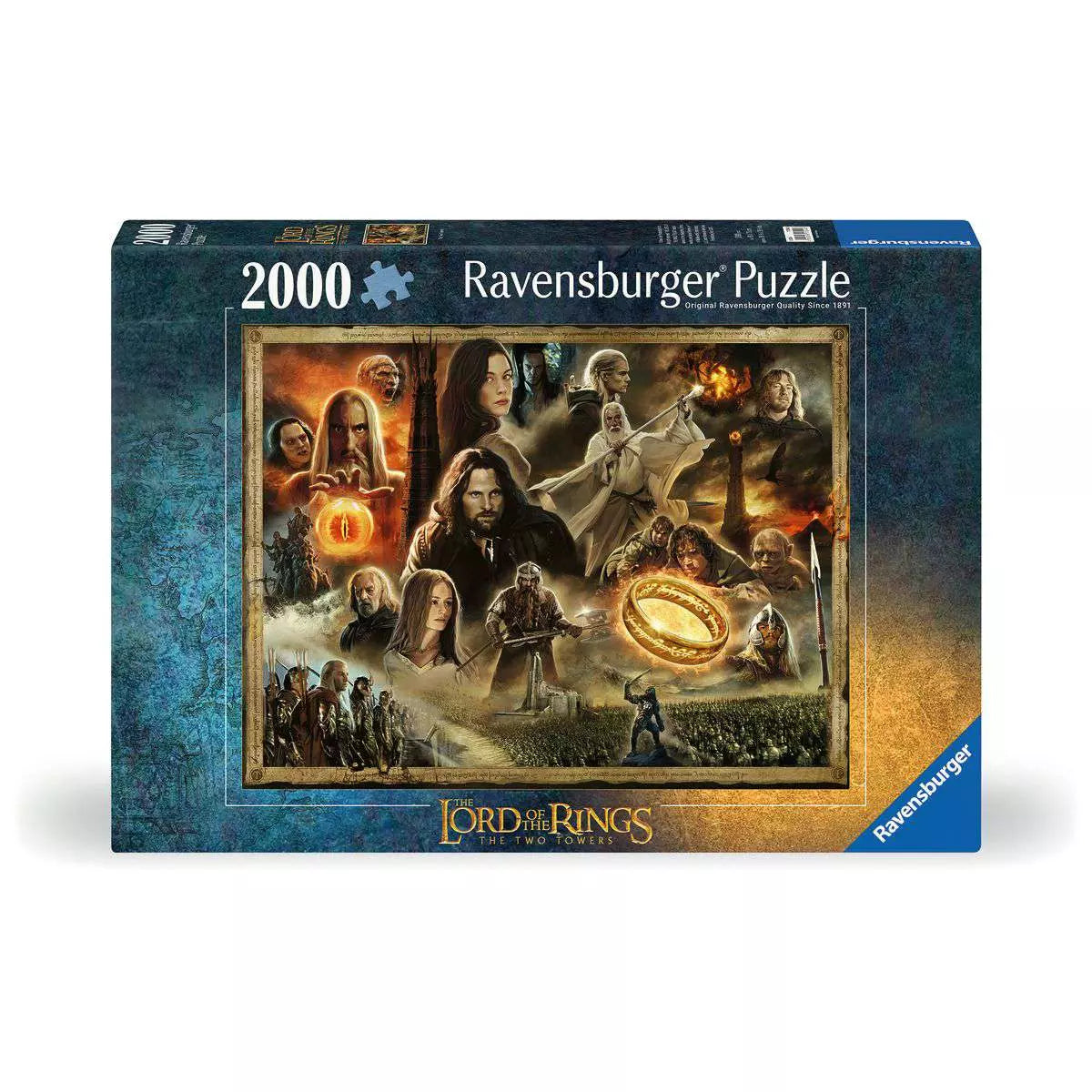 The Lord of The Rings: The Two Towers 2000 Piece Puzzle