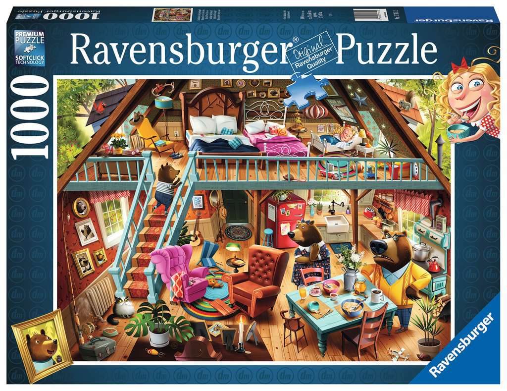 Goldilocks Gets Caught! 1000 Piece Puzzle    