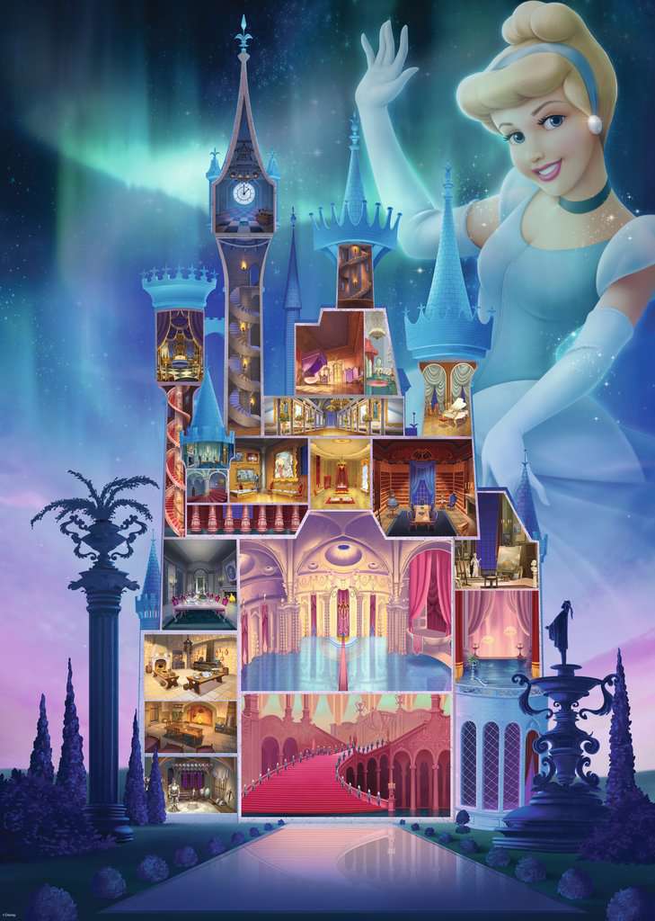 Disney Castle Collection: Cinderella 1000 Piece Puzzle