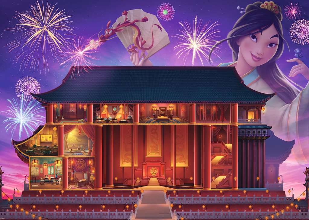 Disney Castle Collection: Mulan 1000 Piece Puzzle