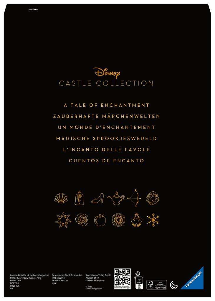 Disney Castle Collection: Rapunzel 1000 Piece Puzzle